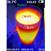IR THERMAL IMAGING CAMERA  220X160 PX  -20 C ... 400 C  WITH SOFTWARE