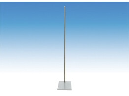 ROD AND BASE STAINLESS STEEL  75CM