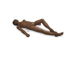 SIMULATEUR DE SOINS AUX PATIENTS CLINICAL CHLOE AVEC STOMATES MODELEES-NOIR