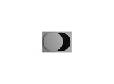BLACK/WHITE STAGE PLATE 94 MM