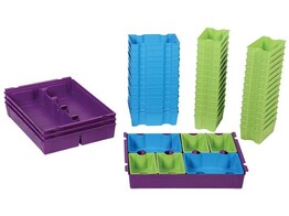 SORTED INSERT PACK MIXED COLOURS FOR GRATNELL TRAYS - 52PC
