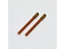 COPPER ELECTRODES  PAIR  CONNECTING TO THREAD GL18