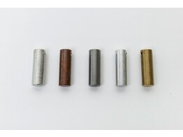 METALLZYLINDER  GLEICHES VOLUMEN  SATZ 5 STUCK