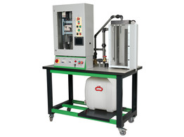 Level control system by means of PLC   touchscreen