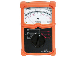 Magnetoelectric Voltmeter / 100mV-1000V  DC  - 1.5  / 3V-1000V  AC  -