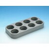BLOCK MIT 8 BOHRUNGEN  D   40 MM   - PHYWE - 37682-00