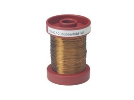 KOPERDRAAD GEISOLEERD  O0 25 MM  100 G  235 M