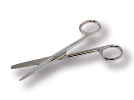 SCHAAR  ANATOMISCH 13 CM - IN ROESTVRIJ STAAL
