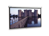 PROJECTIESCHERM PLAFOND EN MUUR MANUEEL SLIMSCREEN XL 1 1 MAT WIT 244X244