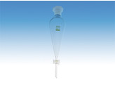 SEPARATORY FUNNEL PEAR SHAPE  WITH STOP - 125ML