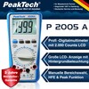 DIGITALES MULTIMETER   - 10A AC/DC - 1000 V -  PEAKTECH  P 2005 A 