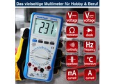 DIGITALES MULTIMETER   - 10A AC/DC - 1000 V -  PEAKTECH  P 2005 A 