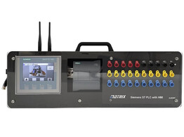 SIEMENS S7 PLC WITH HMI AND 4MM CONNECTORS