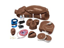 GAUMARD NOELLE MATERNAL AND NEONATAL BIRTHING TORSO-S552-DARK SKIN TONE