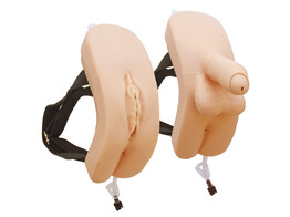 STRAP-ON KATHETERISATIE/KLYSMA-SIMULATOR VOOR MANNEN EN VROUWEN - MW55