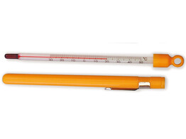 TASCHEN-THERMOMETER - KUNSTSTOFF  GLAS