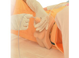 STRAP-ON CATHETERIZATION/ENEMA SIMULATOR PAIR MALE AND FEMALE - MW55