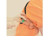 STRAP-ON CATHETERIZATION/ENEMA SIMULATOR PAIR MALE AND FEMALE - MW55