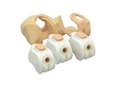 ENSEMBLE COMPLET DE MANNEQUINS POUR ECHOGRAPHIE PELVIQUE FEMININE  10 SEMAINES  - US-10C