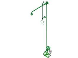 DOUCHE D URGENCE POUR LE CORPS AVEC DOUCHE OCULAIRE - MONTAGE MURAL