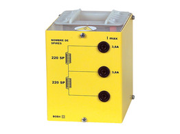 Secondary coil  - 2 windings in series  220 turns/3.6A - 220 turns/3.6