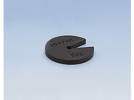 Slotted weight  black  10 g  - PHYWE - 02205-01