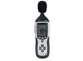 Sound level meter with software and small suitcase