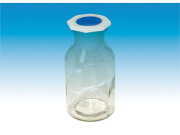 WIDE NECK GLASS BOTTLE 100ML WITH STOPPER