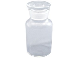STOPFLES WIT WM/ 250 ML MET GLAZEN STOP