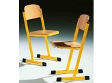 SCHOOLSTOEL ST30S GESLOTEN DRAAGFRAME LEVERBAAR IN 6 ZITHOOGTES
