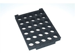 SCHUIMPLASTIC INZET 30 GATEN 45MM