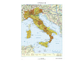ITALIA WANDPLAAT TAALKUNDE 70X100CM