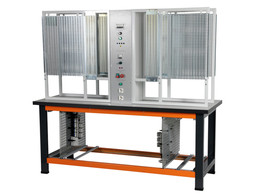 WIRING WORKSTATION FOR 4 USERS  3-PHASE VERTICAL CONSOLE 