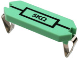 RESISTOR  5K  1/4W  5   DIN 