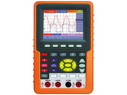 Digital Portable Oscilloscope  2 channels  20MHz   17.5 ns - Color dis