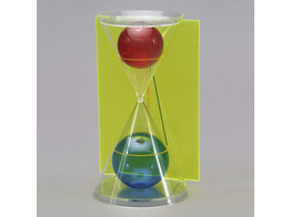 CONE DOUBLE AVEC AMPOULES