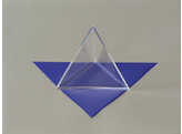 TETRAHEDRON WITH MOVABLE NET OF SURFACE