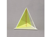 PYRAMIDE A TROIS FACES 100MM