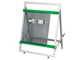 Wiring support  mobile and variable tilting with rails  adjustable - O