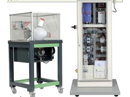 System on wheels allowing the study of the wind turbine eletrical ener