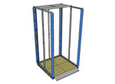 Starting element for  comb  area delivered without plaster panels BA13