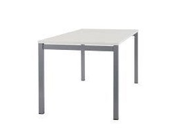 TAFEL  PRO4 160X80 MET VASTE HOOGTE NOTEN BLAD