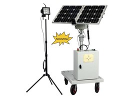 SOLAR TRACKER WITH BATTERY
