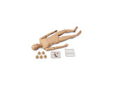 REANIMATIEPOP  FULL BODY  CPR TRAINER MET TRAUMA OPTIES- W44725