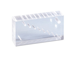 ACRYLIC BODY WITH DRILLED HOLES br/  - U10027