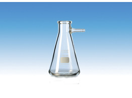 ERLENMEYER FLASK WITH SIDE TUBE  CAPACITY 500 ML.